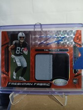 2023 Certified - Freshman Fabric Signatures Tre Tucker Mirror Orange Etch /30