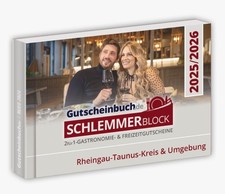 Schlemmerblock Rheingau-Taunus-Kreis & Dintorni 2025/2026 - NUOVO + MAI USATO!!