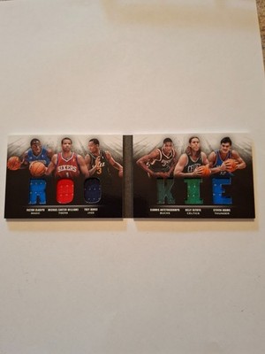 SP /249 2013-14 GIANNIS ANTETOKOUNMPO ROOKIE BOOKLET GAME WORN PATCH Ebay 1/1