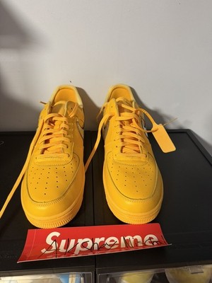 Size 13 - Nike Air Force 1 Low Off White ICA University Gold DD1876-700