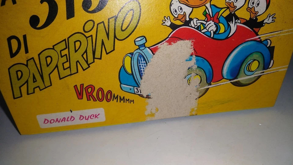 POLITOYS 554 PAPERINO 1^ SERIE 313 DISNEY DONALD DUCK POLISTIL - Immagine 2 di 4