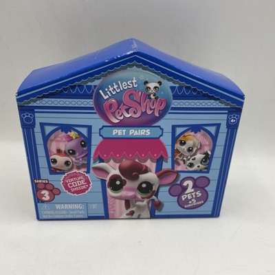 Littlest Pet Shop LPS G7 Series 3 Pet Pairs Octopus Snail 154 155 Purple Paw NEW
