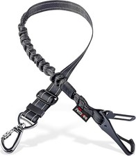 Dog Seat Belt for Car, Updated 3 in 1 Adjustable Dog Seat Belt for Car with Clip
