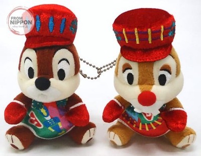 Chip & Dale (Disney Santa Village Parade) Plüsch-Abzeichen-Set ''Christmas...