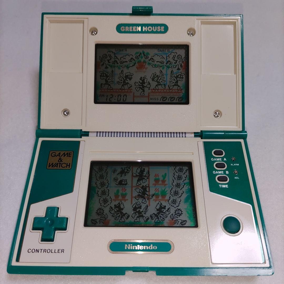 Game & Watch Greenhouse LCD Classic Retro Used Excellent