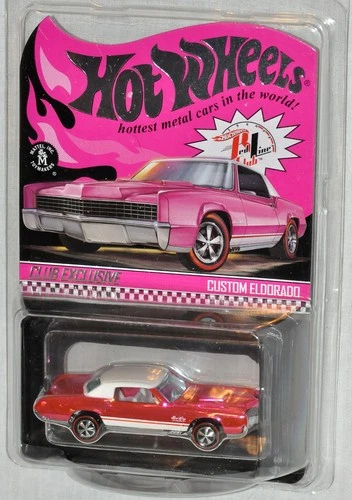 Hot Wheels RLC Exclusive Custom Eldorado Party Pink White Redline 2021 Free Ship