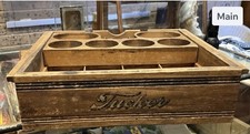 Antique Tucker Alarm Till Under Counter Wooden Drawer Cash Register As Is