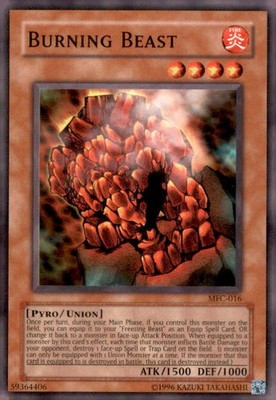 Magician's Force #MFC-016 Burning Beast