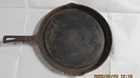Wagner Ware Sidney -0- Cast Iron Skillet Fat Free Fryer 1102