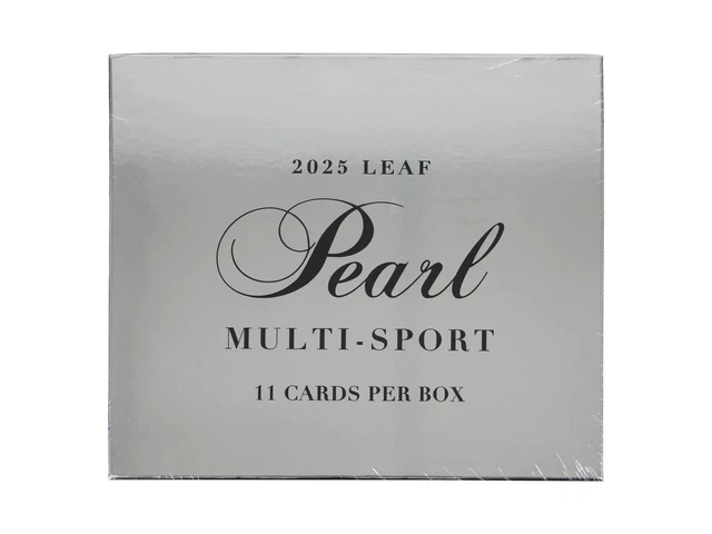 2025 LEAF PEARL MULTISPORT HOBBY BOX - RIP + SHIP
