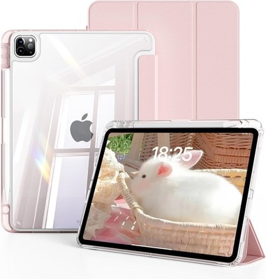 Case for iPad Pro 11 Inch 4th/3rd Generation with Pencil Holder, Slim Trifold Co