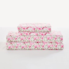 4PC Deep Pocket Sheet Set Fit 14", Breathable California King 2 - Huge Floral