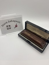 Rare Suzuki MR-550 G PURE HARP 10-Hole Diatonic Harmonica All Rosewood