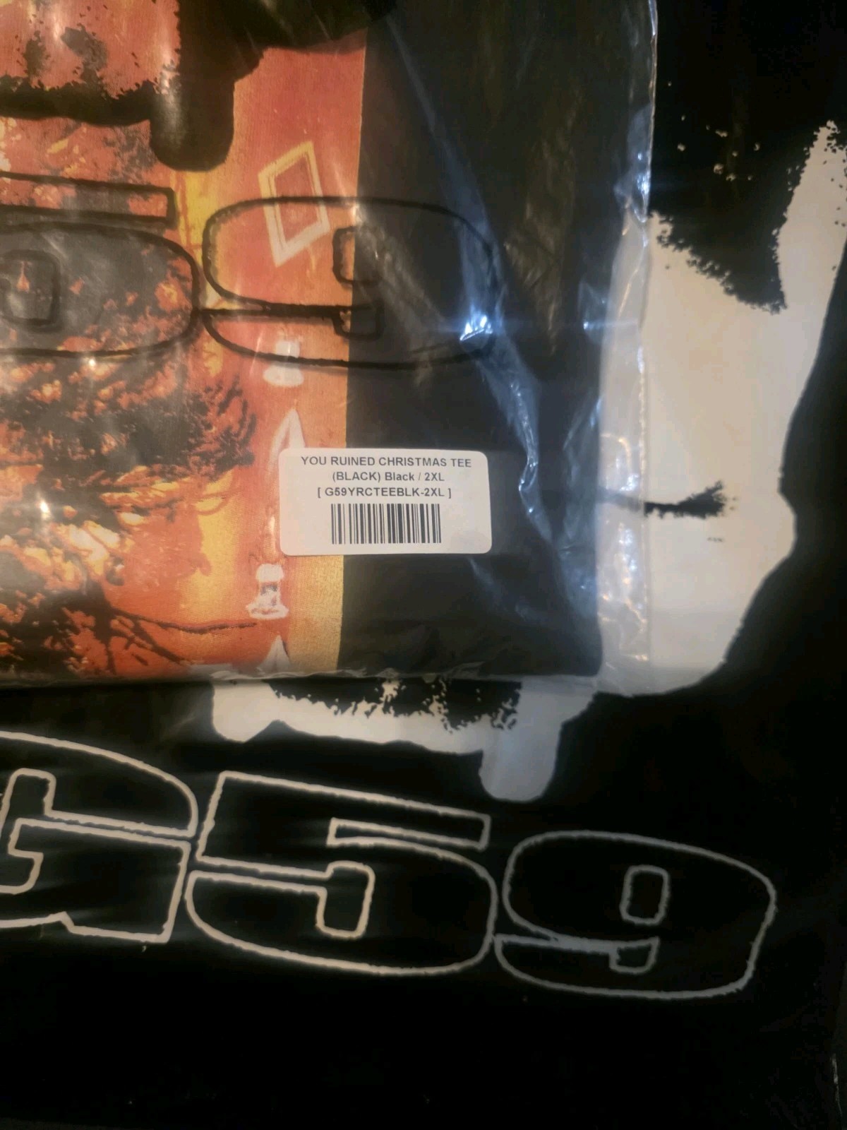 $uicideboy$ G59 Records SUICIDEBOYS Black Christmas Is Ruined 2XL Greeting Card