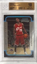 2003-04 Lebron James Bowman Chrome RC... Graded BGS 10 Pristine