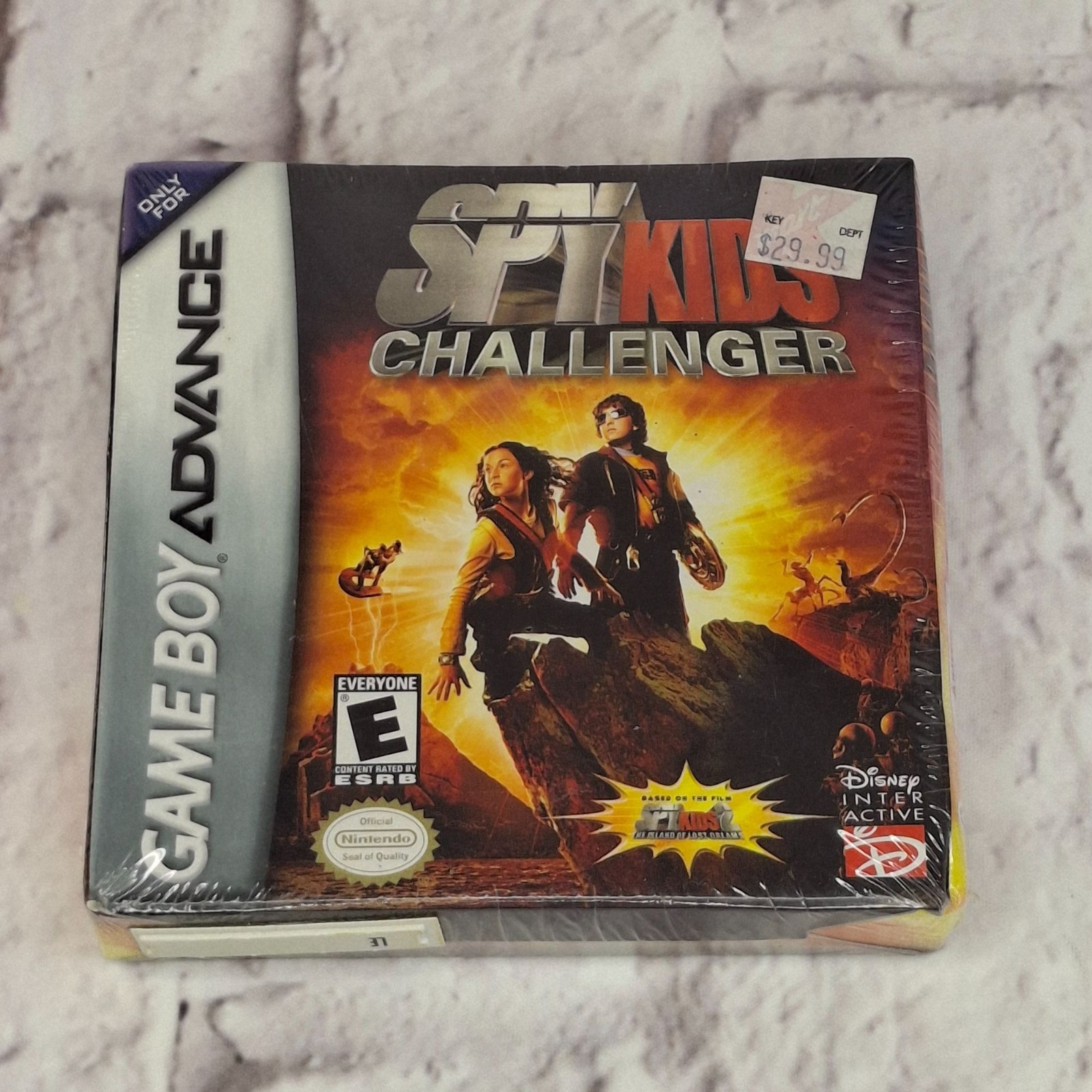 Nintendo Game Boy Advance Videogame Spy Kids Challenger Sealed New Collectible