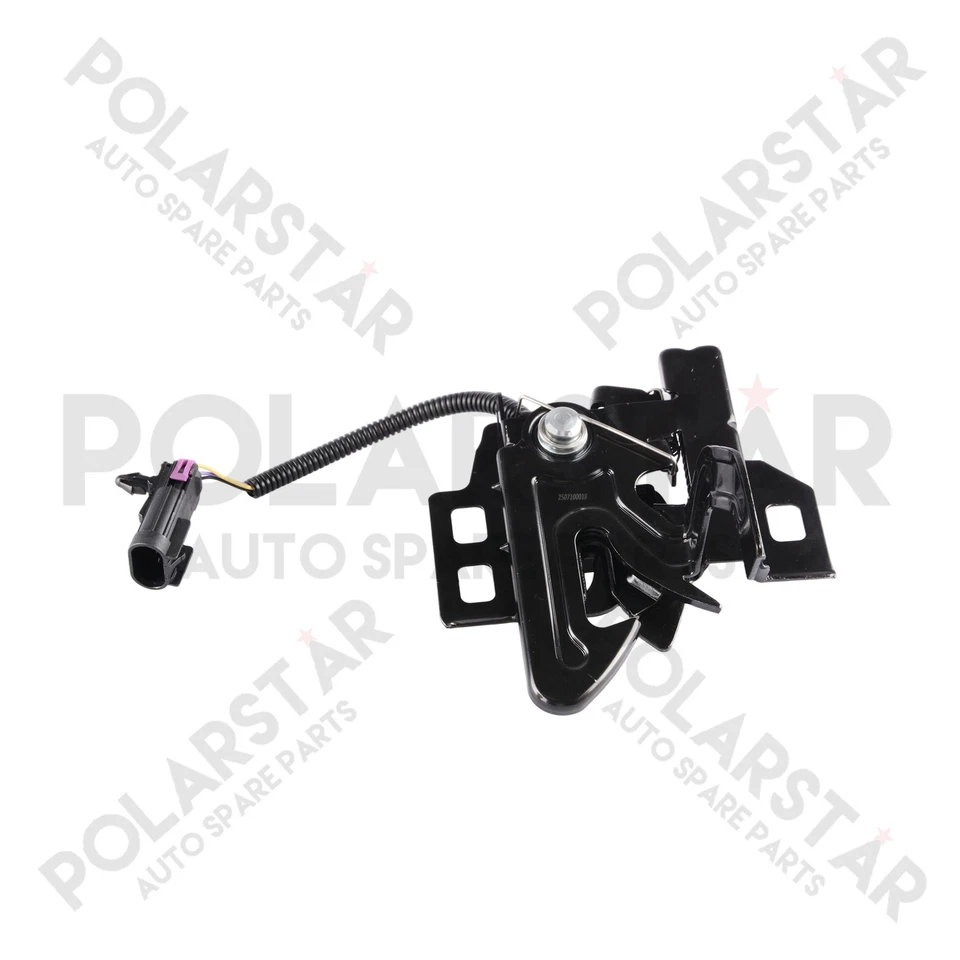 Front Hood Lock Latch fit 2008-2012 Chevrolet Malibu W/Remote Start - Image 2 of 4