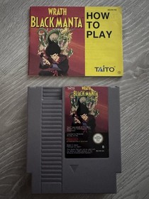 Wrath of the Black Manta Nintendo NES mit Anleitung