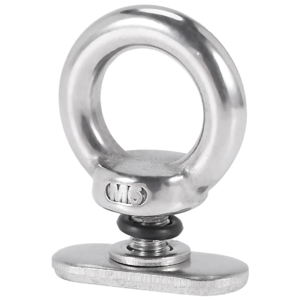 4Pack Rostfreier Stahl Kajak Schienen Befestigung ÖSen Schienen ZubehöR für2828