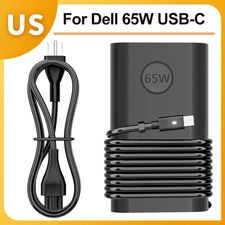 For Dell 65W USB-C LA65NM170 XPS 13 Type C Adapter Power Supply Laptop Charger