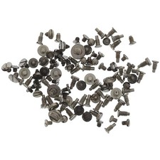 Watch Repair Kit: 100 Assorted Battery Clamp Screws