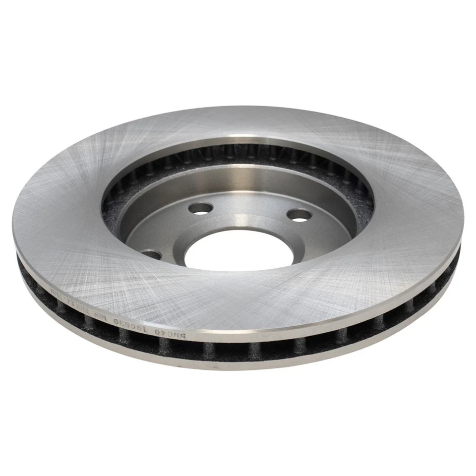 Juego de pares de rotores de freno delanteros ventilados para Chevy Malibu Olds Alero Cutlass Foto 4 de 4