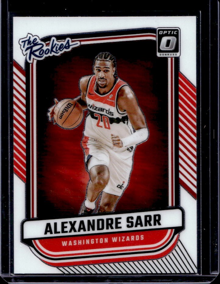 2024-25 Donruss Optic Alexandre Sarr The Rookies Rookie RC #2 Wizards