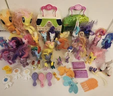 My Little Pony Huge Lot 25+ Figures with Accessories
