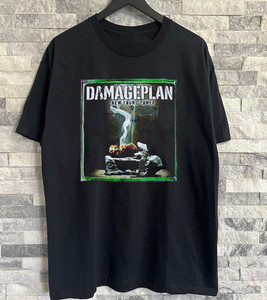 Damageplan - New Found Power Tシャツ Vintage DamagePlan New Found Power 2004 North American Tour Tee XL