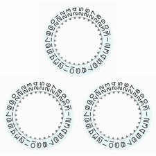 3 DATE DISC FOR ROLEX WATCH MOVEMENT 1560 1555 1556 1565 1575 WHITE TOP QUALITY