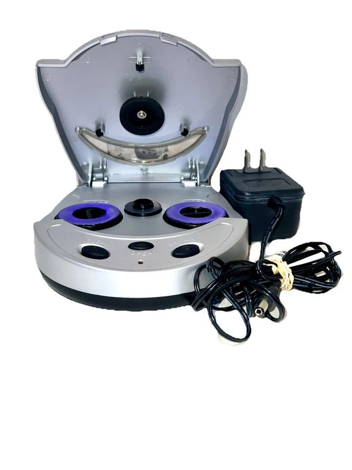 Disc Cleaning Memorex OptiFix Pro Motorized CD, DVD,Game Repair System WORKS - Image 3 of 4