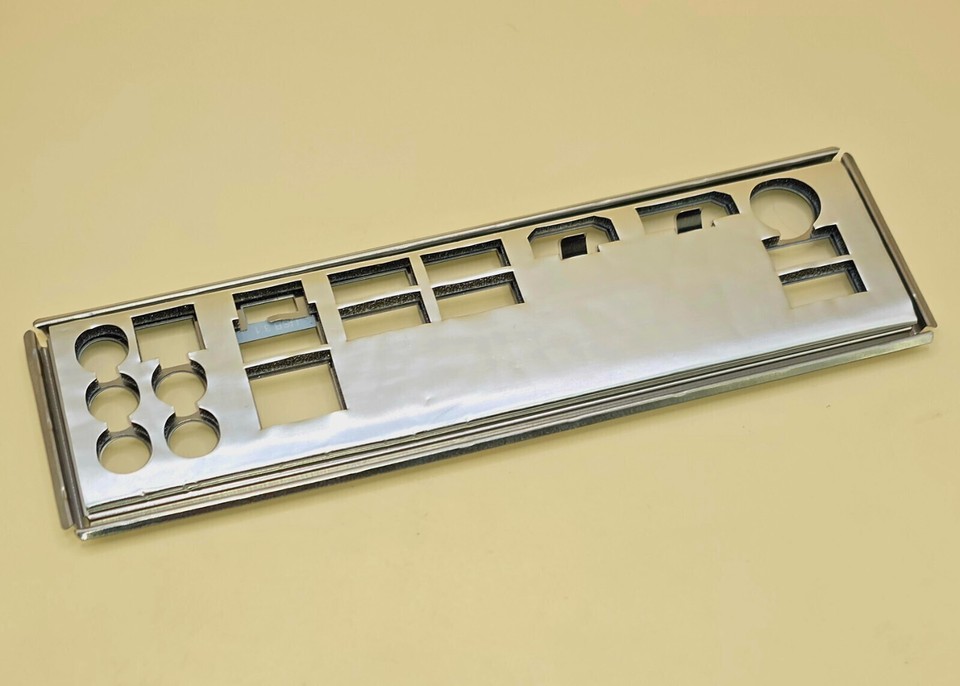 IO Blende ASRock B450 Steel Legend ATX Rückwand Shield I O Panel ...