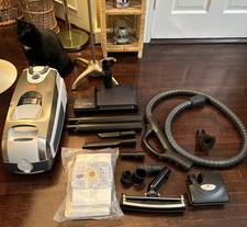 Aerus Lux Guardian Platinum Deluxe Canister Vacuum Hepa VGUC  C177b