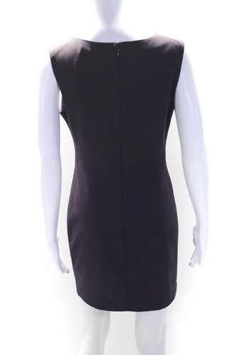 Robert Rodriguez Womens Sleeveless V-Neck Darted Zip Sheath Dress Purple Size 8 - Picture 3 of 7