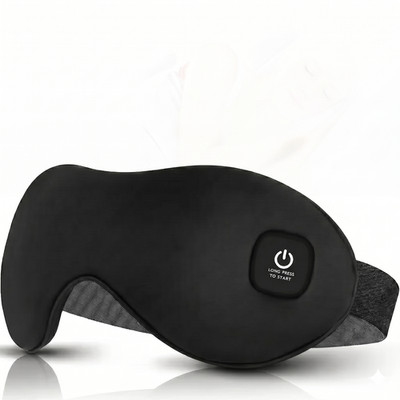Heated Eye Mask, Cordless Dry Eye Mask Washable Warm Eye Compress Mask with Flax