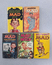 Vintage MAD Magazine Paperback Book Lot Of 5 All 1st Editions Signet Warner Book