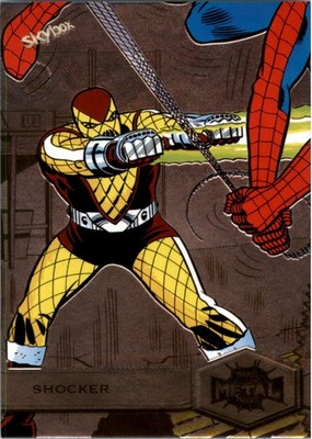 2021 SkyBox Marvel Metal Universe Spider-Man #178 Shocker SP - NM-MT