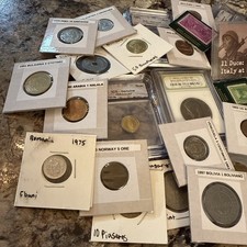 Mixed US / Foreign Coin Lot w/some Slabbed Coins includes a US 1903 Indian Head