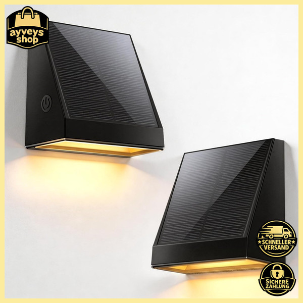 Solarlampe AußEn Bewegungsmelder Radar IP65 Wasserdicht Garten Licht-image