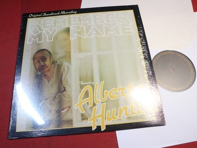 Alberta Hunter  REMEMBER MY NAME  Soundtrack - LP Columbia PC 35553 USA near min