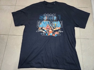 Vintage ECW The Eliminators Wrestling Shirt 90s Saturn Kronus L/XL 