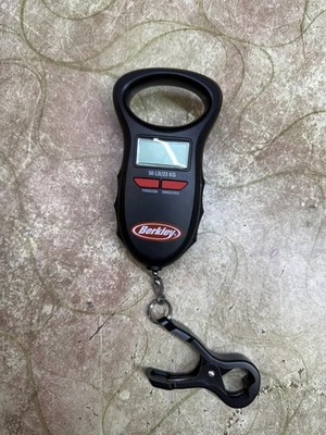 Berkley Fishing Portable Digital 50 LB. Fish Weight Scale lightly used - Image 1 of 2