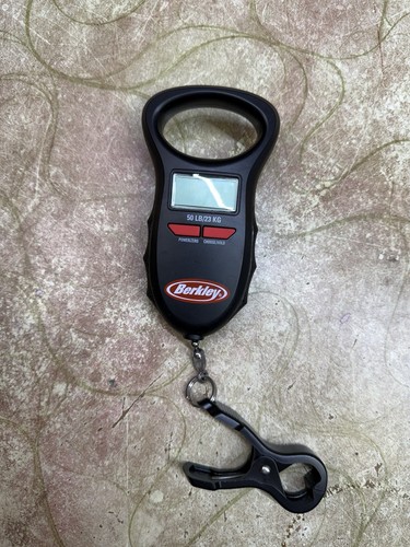 Berkley Fishing Portable Digital 50 LB. Fish Weight Scale lightly used