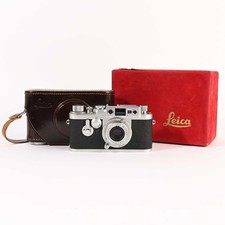 Leitz Leica IIIG Gehäuse Body 3G Leitz Elmar 5cm 3,5 Red Scale SHP 310728