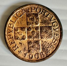 PORTUGAL 10 CENTAVOS 1968 CONDITION SEE PICTURES GREAT CONDITION