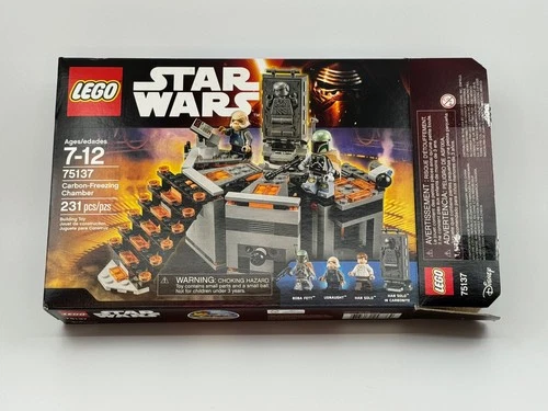 LEGO Star Wars Carbon-Freezing Chamber (75137) 100% Complete USED w/manual & box