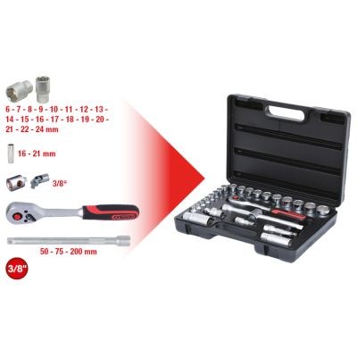KS TOOLS 911.0626 Socket Wrench Set