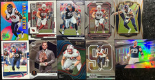 ( 10 ) J.J. Watt Football Lot with Inserts & Prizms-Chrome-Mosaic-Hype-Select ++