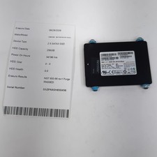 Samsung Solid State Hard Drive PM871 256GB 2.5" SATA III SSD PM871 Tested Wiped