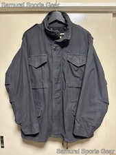 ALPHA INDUSTRIES M-65 Military Field Jacket, Medium Black